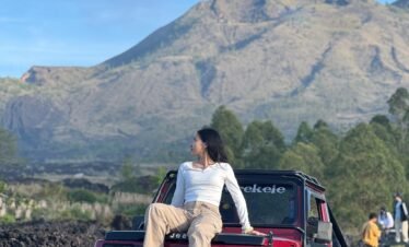 mount batur jeep sunset