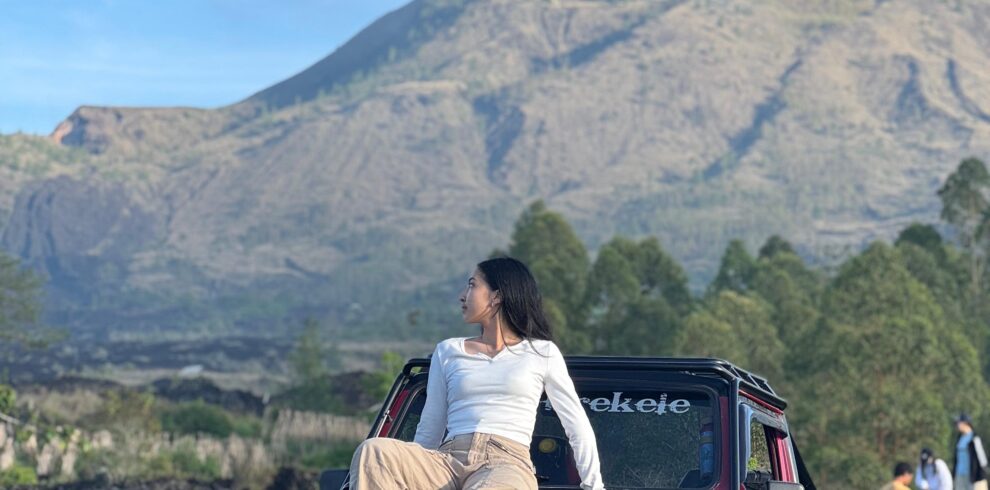 mount batur jeep sunset