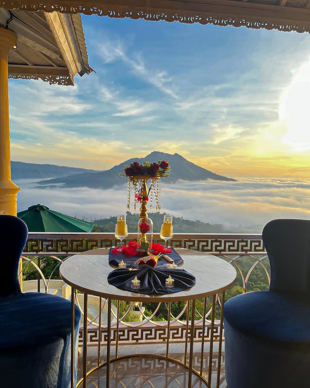 batur mountain view