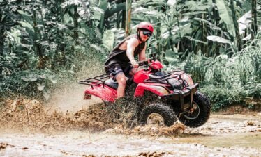 Bali: Ubud ATV Adventure Through Tunnel/Cave, Small Waterfall, Bamboo Forest, Mud Pools, Zigzag Track | Bali ATV Adventure